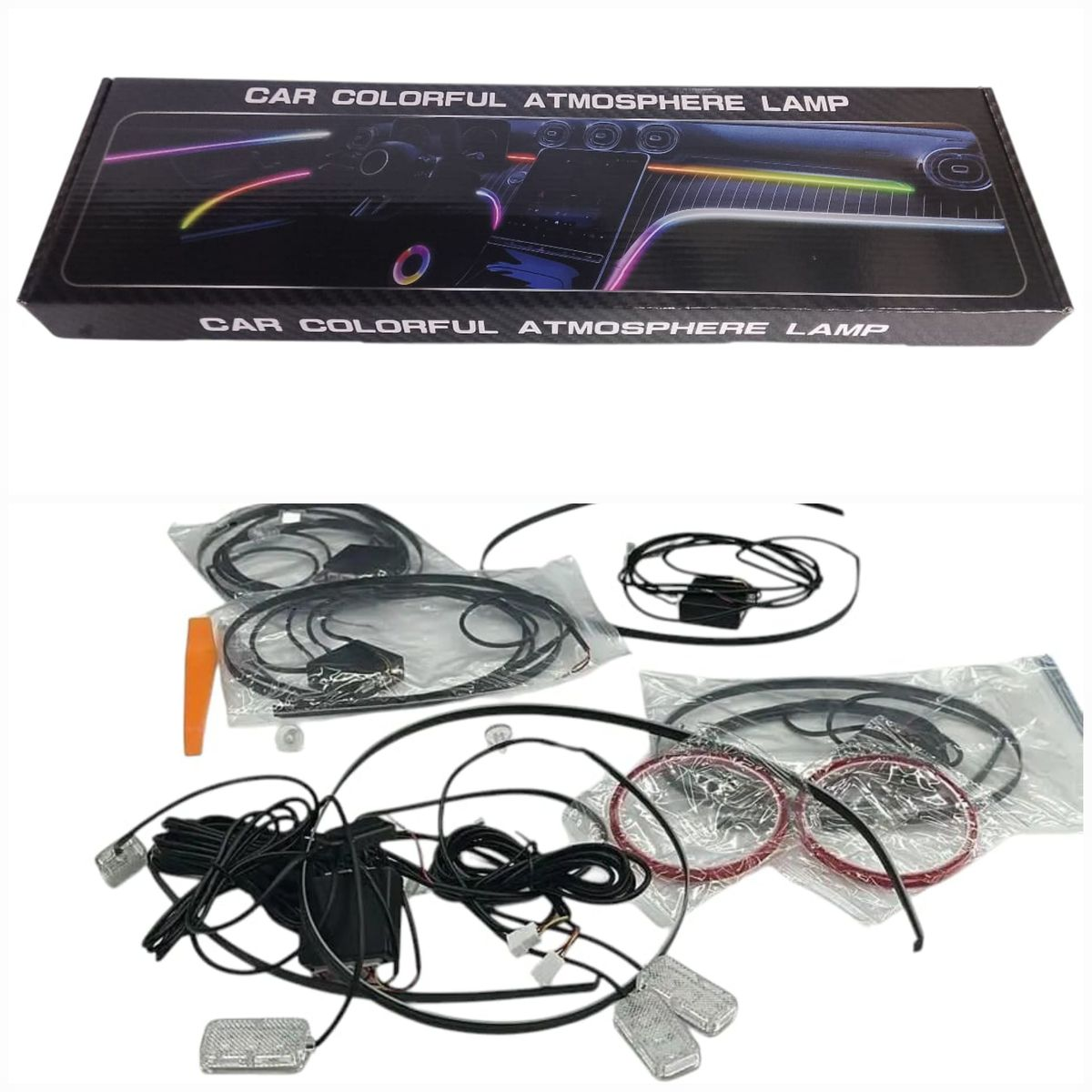 18 in 1 Car Ambient Colour Lighting