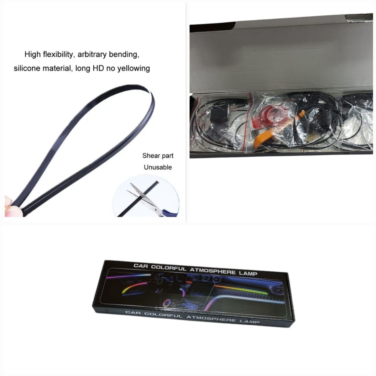 18 in 1 Car Ambient Colour Lighting - Image 3