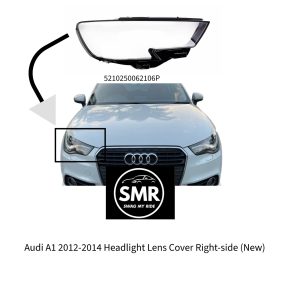 Audi A1 2012-2014 Headlight Lens Cover-Right