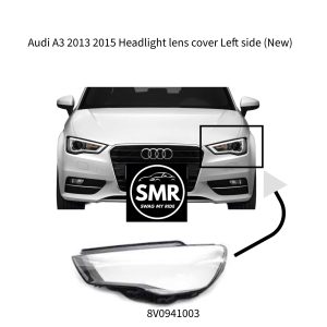 Audi A3 2013-2015 Headlight Lens Cover-Left