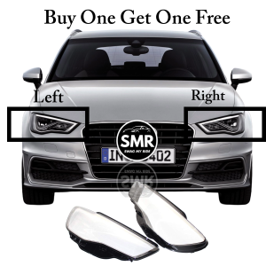 Audi A3 2013-2015 Headlight Lens Cover Left Hand Side - Buy One Get The Right Hand Side For Free