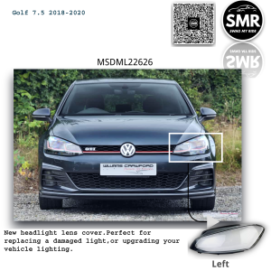 VW Golf 7.5 2018-2020 Headlight Lens Cover Right