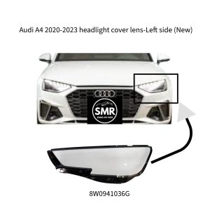 Audi A4 B9BA B1 2020-2023 Headlight Cover Lens - Left