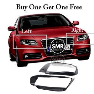 Audi A4 B8 2009-2012 Headlight Cover Lens Right Hand Side- Buy One Get The Left Hand Side For Free
