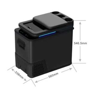 Car refrigerator center console