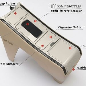 Compact Mini-Cool Armrest Box